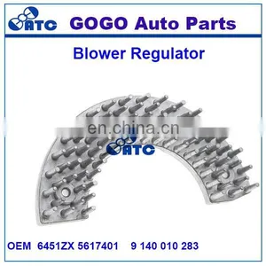 High Quality Blower Motor Resistor for Peugeot Citroen OEM 6451ZX 5617401 9 140 010 283 thumbnail-7