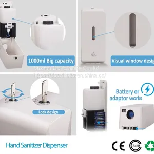 Pop Hand Gel Sanitizer Free Stand Non Touch Automatic Liquid Soap Dispenser thumbnail-5