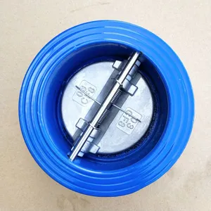 Cast Iron Wafer Type Butterfly Check Valve Ductile Iron CF8 Disc Check Valve thumbnail-4
