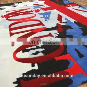 New Modern Pattern Tianjin Manufacture Handtufted Tapis Floor Shaggy Carpet thumbnail-3