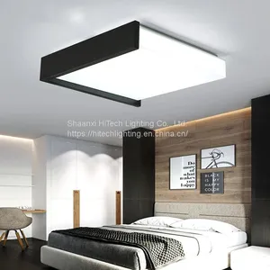 Modern Bedroom Ceiling Lamp Room Master Bedroom Guest Room Lamp Nordic Creative Square LED Geometric Design Ceiling Lamp thumbnail-5