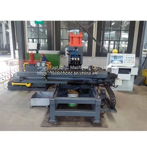 Automatic CNC Hydraulic Press & Marking Punching Press Machine For Joint Plate Metal CJ 103 thumbnail-5