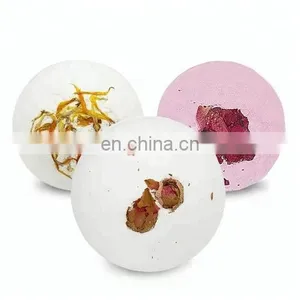 Handmade Private Label Hemp Oil 100% Natural Fragrance SPA Moisturizing Rich Bubble Fizzy Organic Cbd Bath Bombs 9pcs Set thumbnail-4