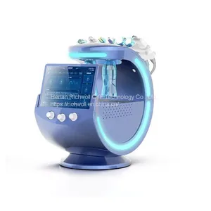 7 in 1 Water Intelligent Ice Blue Skin Care Aqua Oxygen Facial Jet Machine Skin Scanner Analyzer thumbnail-1
