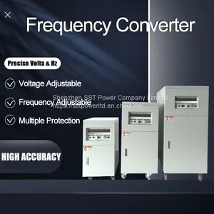 30KVA Three Phase 50Hz 60Hz 400HZ 220V to 380VAC Varible Voltage And Frequency Power Supply thumbnail-3