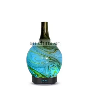 Aroma Diffuser 3d 140ml Glass Bottle Colorful Ultrasonic Humidifier thumbnail-1