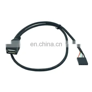 USB Cable AM To DuPont 2.54/1*5P USB Baffle Cable thumbnail-4