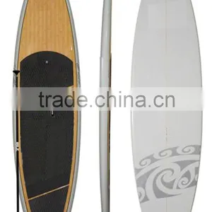 Epoxy Fibergalss Bamboo Sup Paddle Board With Eps Foam Core thumbnail-4