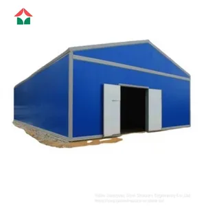 Low Cost Long Span High Quality Prefabricated Steel Construction thumbnail-1