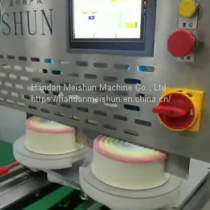Automatic Slicing Machine to Cut Bouncy Prown Cracker Steamed Dough thumbnail-2