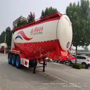 Powder Material Semi-trailer, Cement Tank Truck Special Semi-trailer thumbnail-4