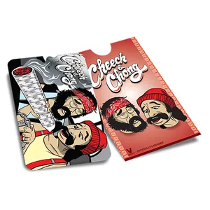 Wholesale Custom Logo Credit Card Shaped Stainless Steel Herb & Tobacco Grinder thumbnail-4