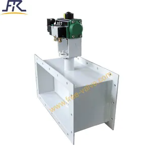 5735 Pneumatic square type butterfly valve