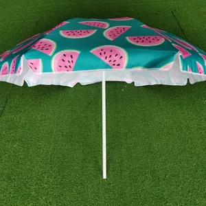 Beach Umbrella Manufacturer Customized Outdoor Leisure Sunshade Beach Sunscreen Umbrella Summer Seaside Special Sunshade Umbrella thumbnail-4