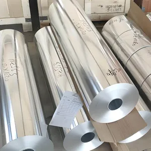 OEM 8011 Household Aluminum Foil Roll for Catering, Storage, Packaging, Freezing thumbnail-1