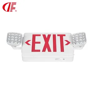 US Standard UL Certified DF-2 Exit Indicator Light Emergency Evacuation Double Head Emergency Light thumbnail-1