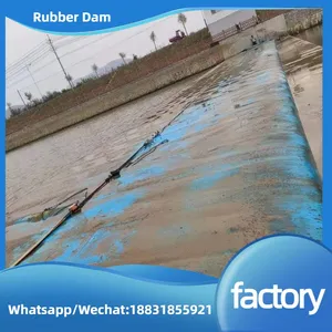 Find Similar Icon Anchor Bolt Type Inflatable Rubber Dam With Galvanized Steel Plate for River Water Control thumbnail-1