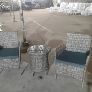 Factory Directly Supply Modern Rattan Garden Set Party Used Beer Iced Set With Waterproof Cushion thumbnail-3