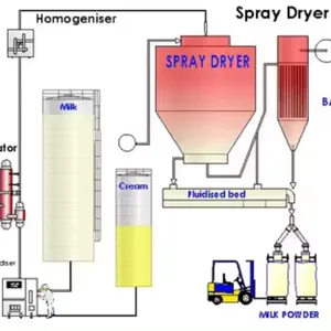 Turkey Project Powder Milk Processing Line/ Powder Milk Production for Baby/baby Milk Powder Production Line thumbnail-5