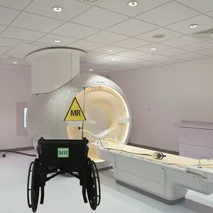 MRI Safe Plastic Wheelchair for MRI Room Use/ MRI Conditional to 5 Tesla thumbnail-3