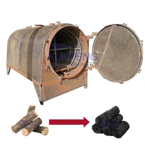 Maßgeschneiderter horizontaler Holzkohle-Bambus-Kohlenungsofen, Verarbeitungs-Kohlenungsmaschine EPC thumbnail-1