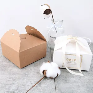 Foldable Kraft Paper Box With Ribbon thumbnail-1