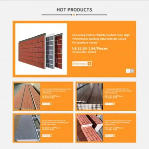 Hot - Selling High - Quality Fireproof and Waterproof Metal Embossed Boards: New - Generation Building Insulation Materials thumbnail-3