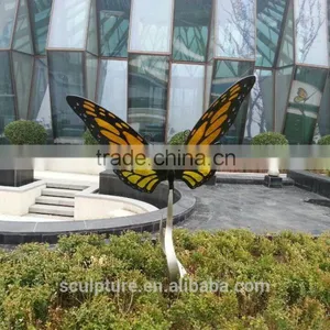 Modern Large Arts Abstract Sculpture For Garden Decoration Stainless Steel304 thumbnail-1