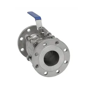 Factory Direct Sales of High-quality Manual Three Piece Stainless Steel Flange Ball Valve thumbnail-2