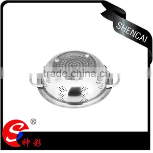 2016 Hot Kitchenware Vegetable Strainer Basket/ Stainless Drain Basin/ Fruit Rice Colander thumbnail-4
