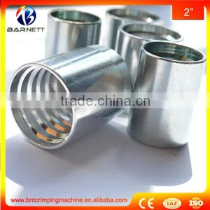 2016 Barnet Carbon Steel Plate Fitting 4SH Hydraulic Hose Fittings Assembly Ferrule/braided Hose Ferrules 00400 thumbnail-5