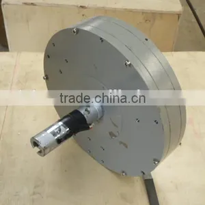 1000W/150rpm Coreless Disc Type Generator; Low RPM PMG (Permanent Magnet Generator) thumbnail-3