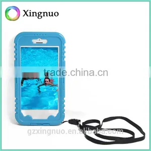 Fashion Design Clean pc Silicone Waterproof Phone Case for Iphone 6 thumbnail-4