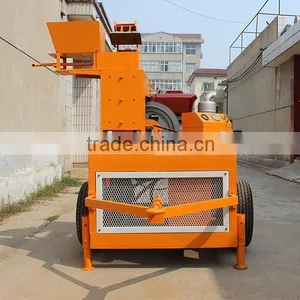 FL1-20 Adobe Compressed Earth Block Machine With Car Tire in India thumbnail-4