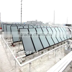 500L Pressurized Solar Black Chrome Solar Heater System for Home Application thumbnail-1