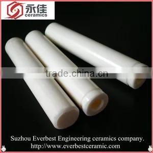 High Strength Polishing Alumina Textile Ceramic Tube thumbnail-1