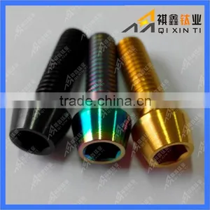 DIN Standard Titanium M7 Bolt thumbnail-1