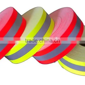 Fire Flame Resistance Reflective Fabric and Warning Resistance Reflective Fabric Tape thumbnail-3