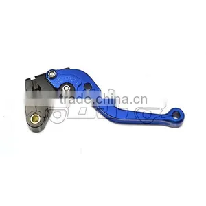 BJ-LS-002 Custom Blue Short Cnc Motorcycle Bajaj Brake Lever for YZF R1 thumbnail-5