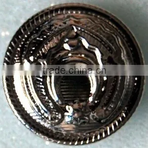 Moon Embossed Metal Buttton thumbnail-1