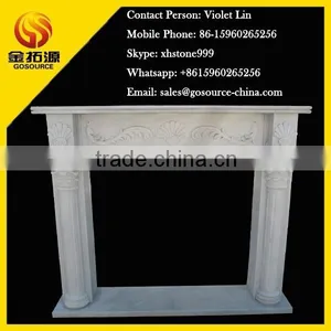 Marble Fireplace Mantel thumbnail-1