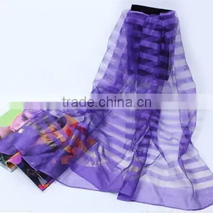 Promotional Latest Design Cheap Bamboo Cotton Scarf thumbnail-2