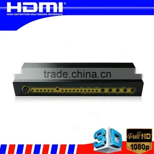 1.4v 4k*2k HDMI Matrix Switch 4x2 With Toslink Audio Output thumbnail-1