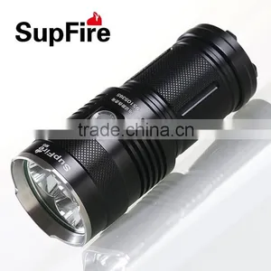 M6 Using 3*T6 Torch 2200lumens High Power Led Flashlight thumbnail-1