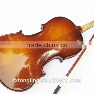(TL001-1B) Light Violin Vernish Violin For Biginner With Case and Bow thumbnail-3