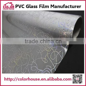 Film Roll Adhesive Glass Flower Decoration Laser Sticker thumbnail-3