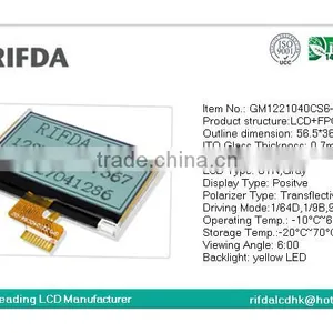 Rifda Dot Matrix Graphic Lcd Display Module 128x64 ST7567 thumbnail-2