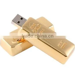 Gold Push-and-pull Usb Usb Drive Flash thumbnail-2