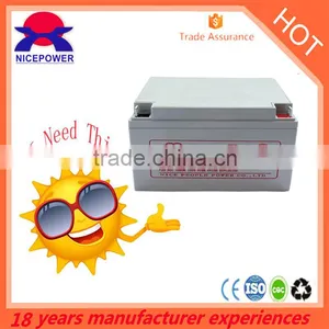 Storage Gel Battery for 12v24ah Solar Power System thumbnail-1