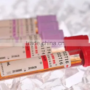 Glass/PET Disposable Medical Sterile Vacuum Blood Test Collection Tube With CE&ISO thumbnail-2